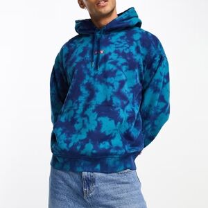 LEVI'S Logo Tie Dye Longsleeve Hoodie